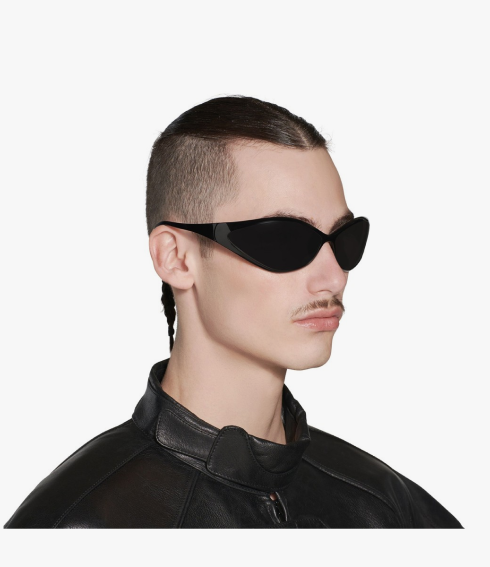 Men's Wrap Sunglasses Balenciaga BB0285S